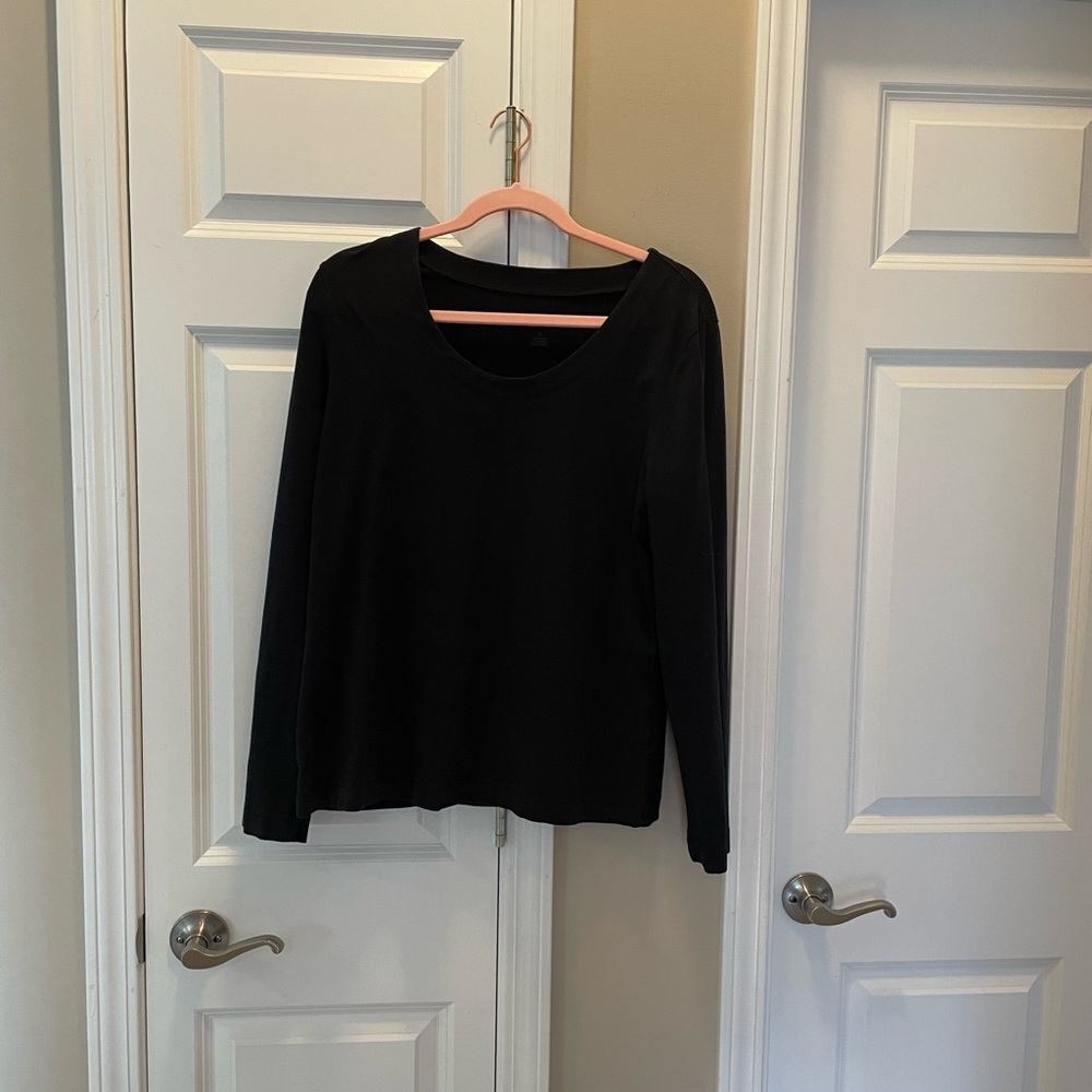 Talbots long sleeve casual simple top